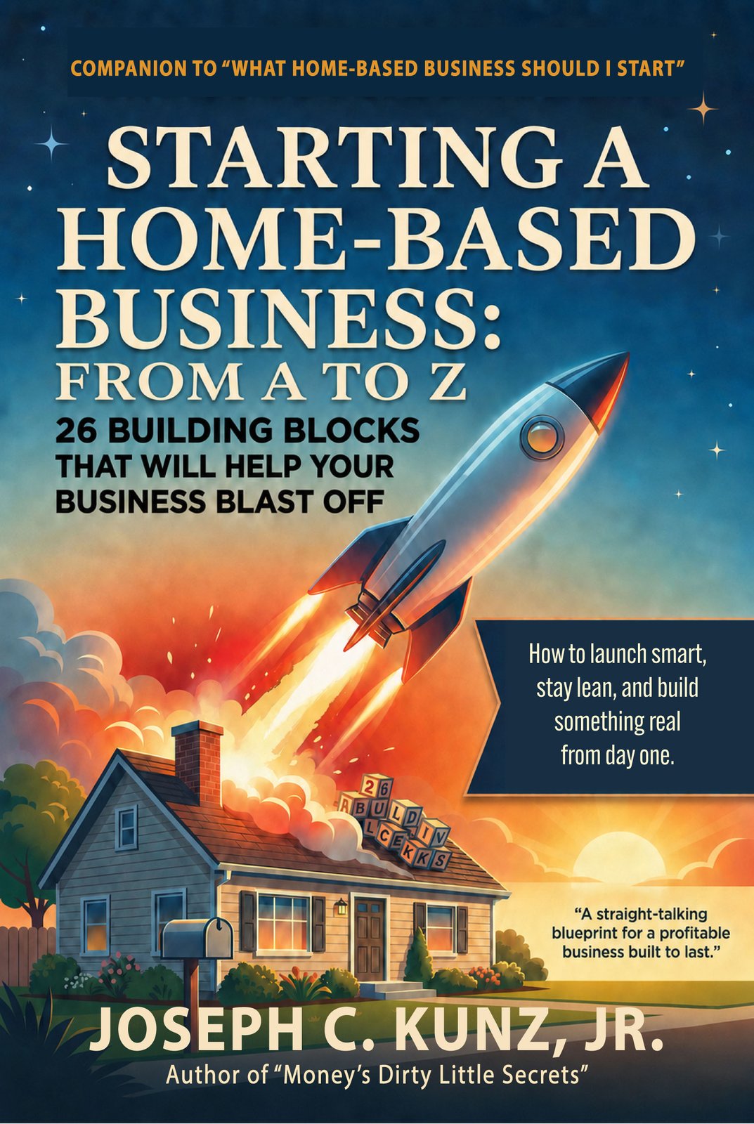 Starting a Home-Based Business: From A to Z — book cover